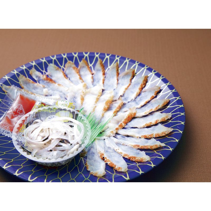 伊藤商店 下関 天然まふぐたたき（送料無料）たたき刺身をたっぷり30gにわけた4皿個食セット